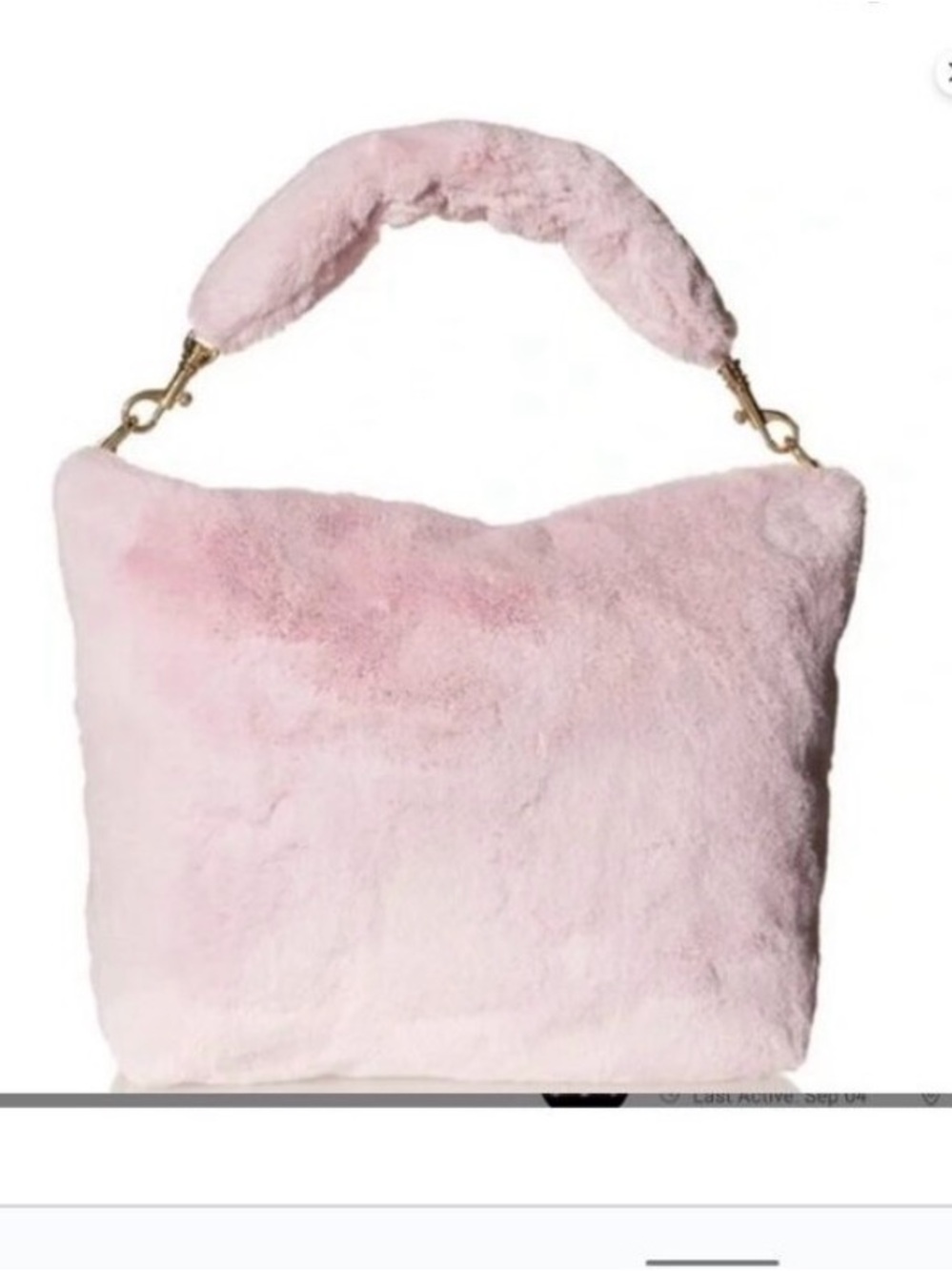 UGG Pink Fluffy Duffy Purse